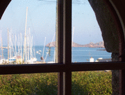 Vue du séjour de Ty Coz